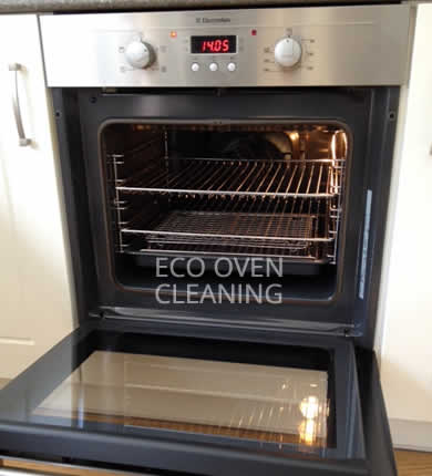 result of our oven cleaning process